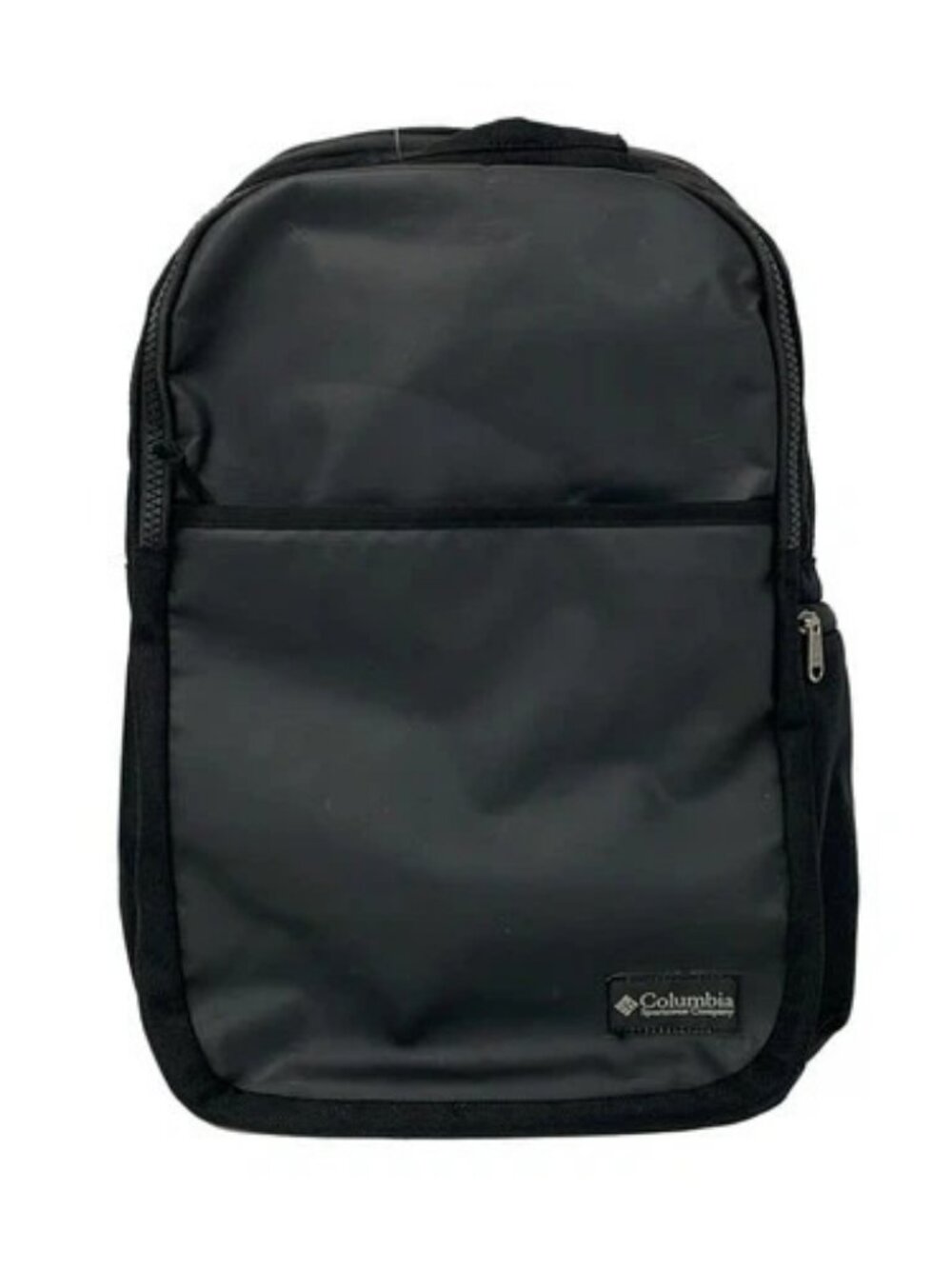 columbia Black Nylon PVC Backpack